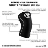 Rehband RX Knee Sleeve Power Max 7 mm kaufen bei haghpowered.com