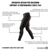 Rehband UD Runner's Knee/Thermal Zone Tights (Men) Schwarz kaufen bei haghpowered.com