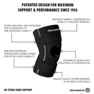 Rehband UD Stable Knee Support kaufen bei haghpowered.com