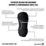 Rehband X-RX Elbow Support 7 mm mit Straps (rechts) Schwarz kaufen bei haghpowered.com