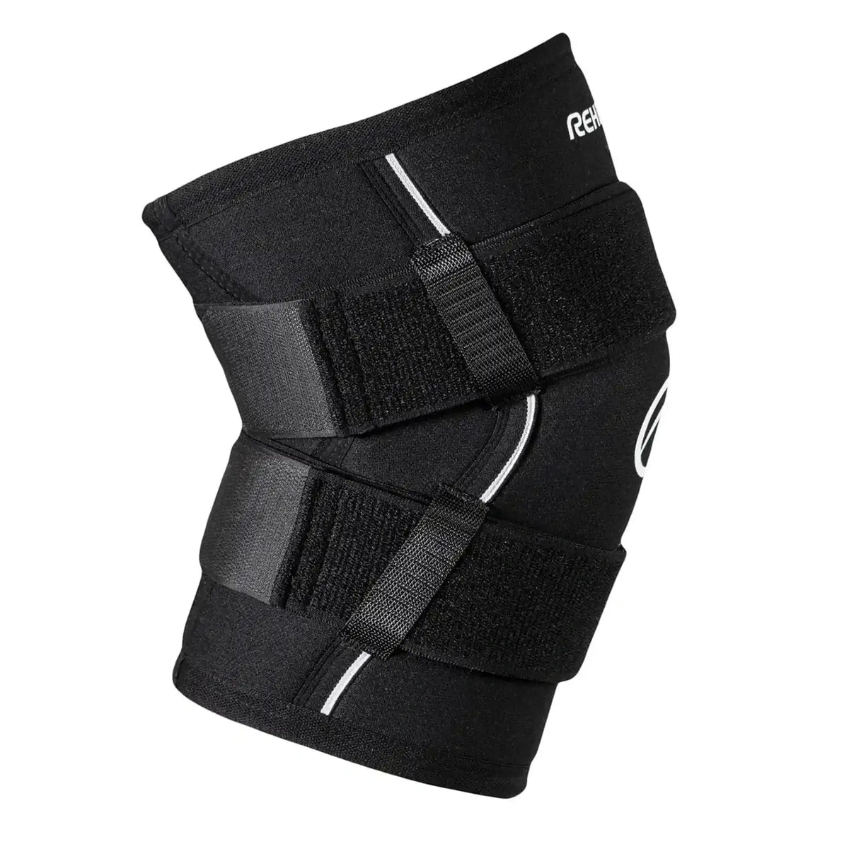 Rehband X-RX Knee Support 7 mm mit Straps Schwarz kaufen bei haghpowered.com