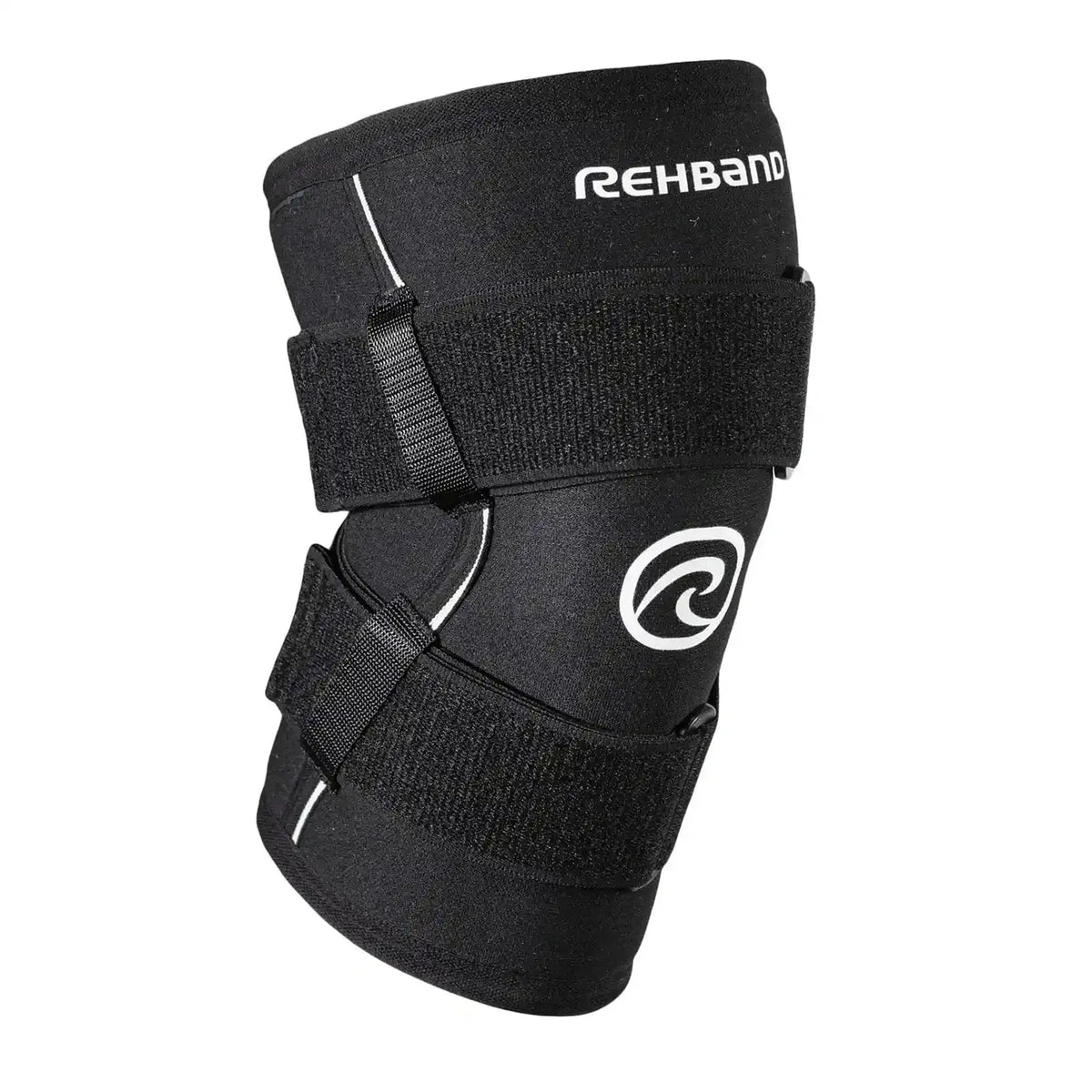 Rehband X-RX Knee Support 7 mm mit Straps Schwarz kaufen bei haghpowered.com