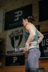 Memento Mori by Mattie Rogers 4" Weightlifting Belt kaufen -  RK Industries Official Lifting Belts of USAW  - Fitness Onlineshop