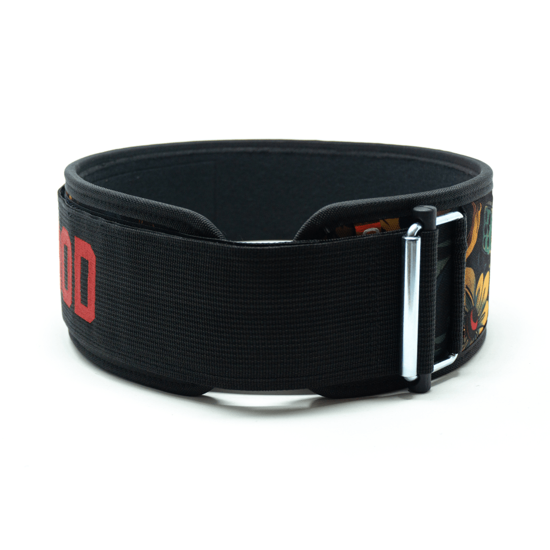 Press Your Luck 4" Weightlifting Belt kaufen -  RK Industries Official Lifting Belts of USAW  - Fitness Onlineshop
