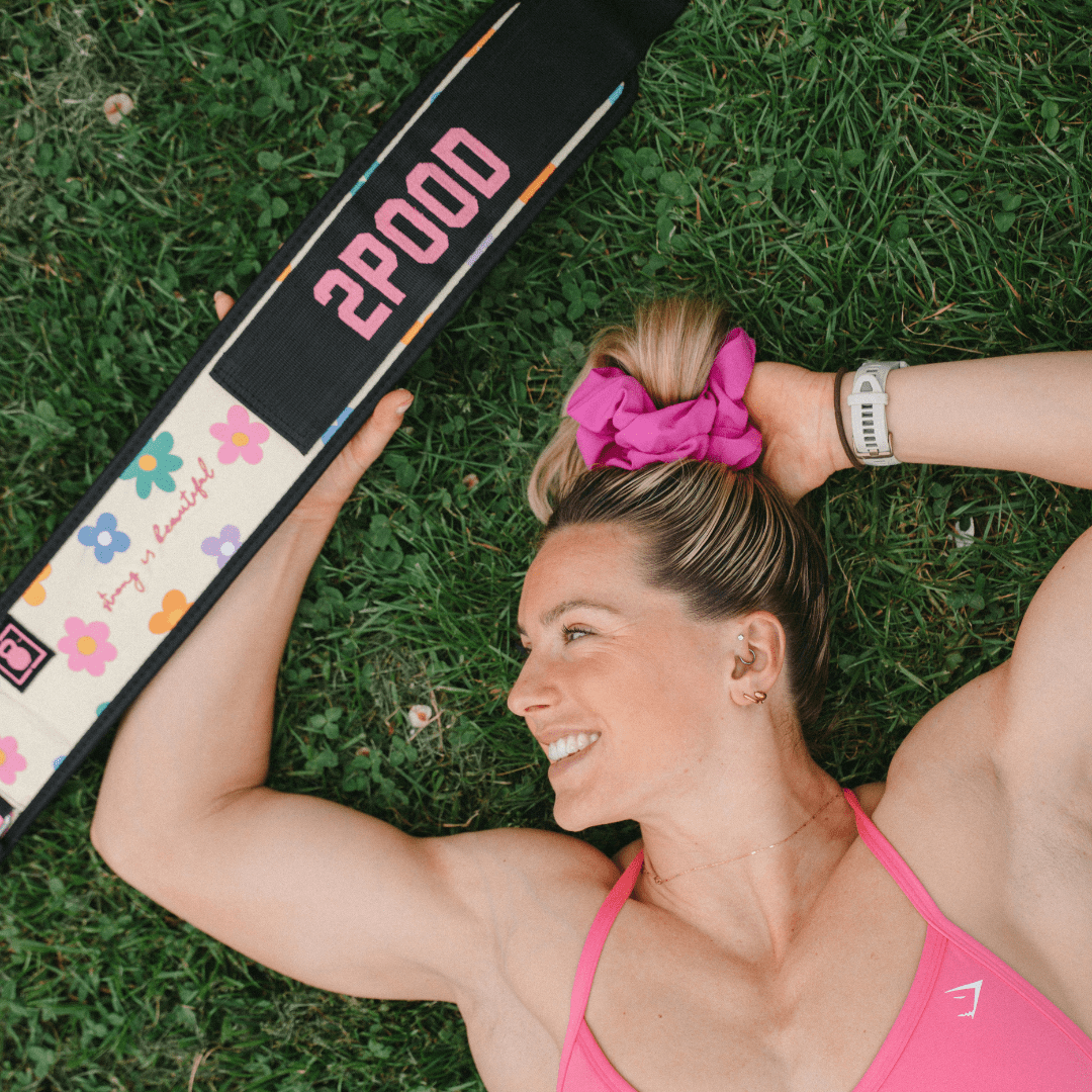 Strong Is Beautiful by Aimee Cringle 4" Weightlifting Belt kaufen -  RK Industries Official Lifting Belts of USAW  - Fitness Onlineshop