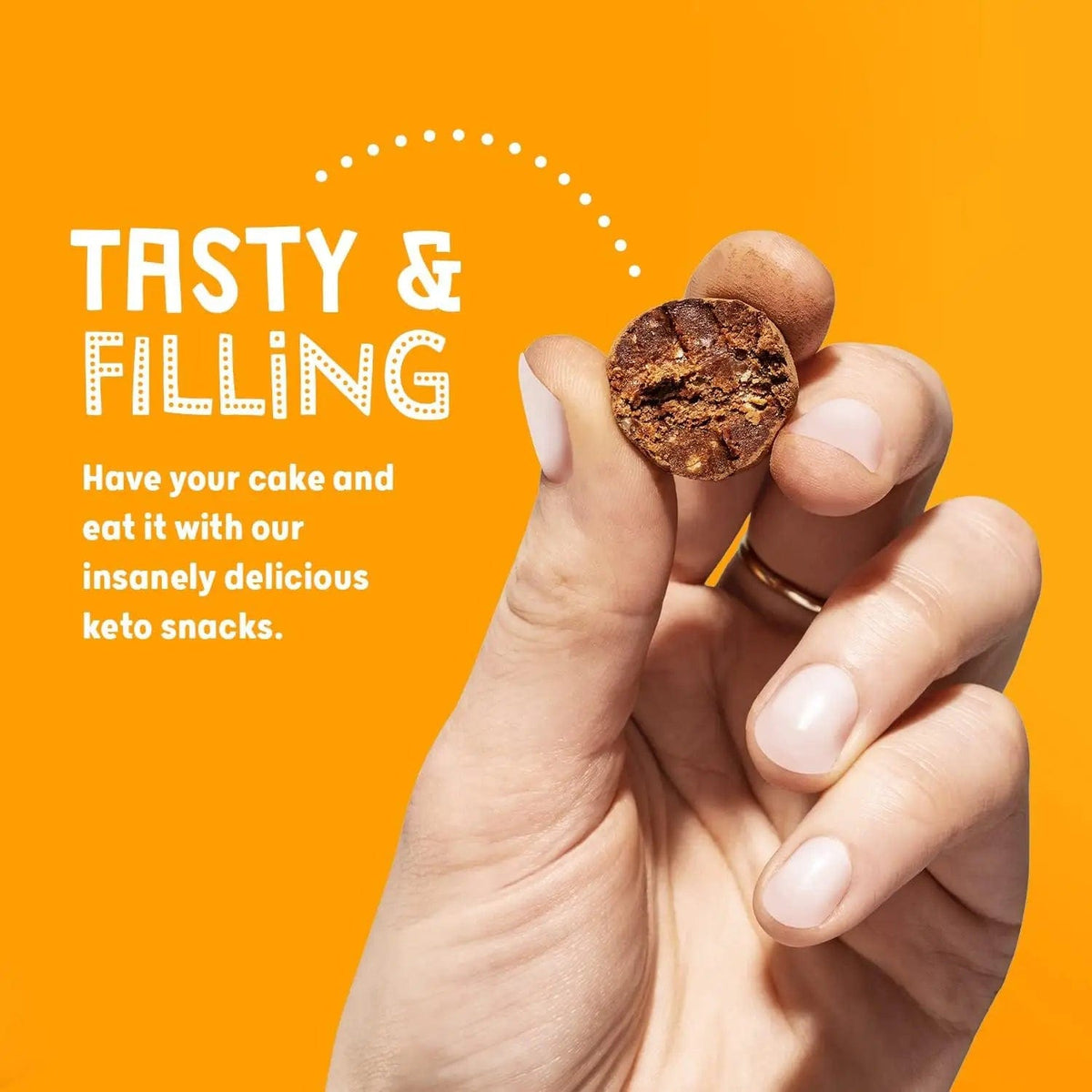 The Protein Ball Co Keto Ball Snack 25 g Classic Choc Brownies kaufen bei haghpowered.com