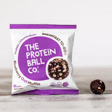 The Protein Ball Co Protein + Vitamin Balls (Breakfast To-Go) 45 g Blueberry Oat Muffin kaufen bei haghpowered.com