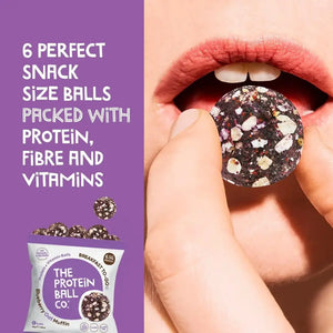 The Protein Ball Co Protein + Vitamin Balls (Breakfast To-Go) 10 x 45 g Blueberry Oat Muffin kaufen bei haghpowered.com