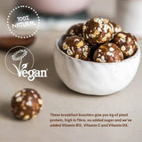 The Protein Ball Co Protein + Vitamin Balls (Breakfast To-Go) 10 x 45 g Coffee Oat Muffin kaufen bei haghpowered.com