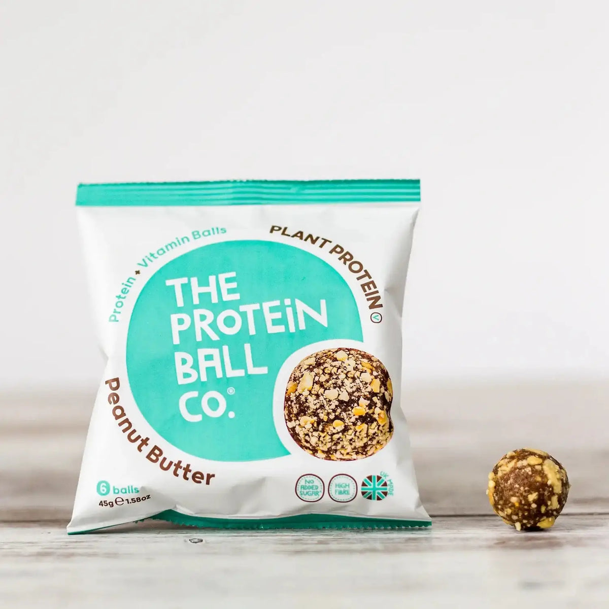 The Protein Ball Co Vegan Protein Balls 10 x 45 g Peanut Butter kaufen bei haghpowered.com