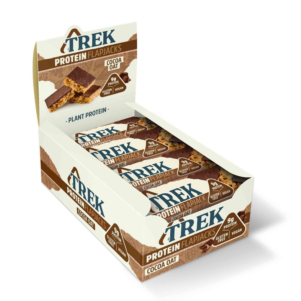 TREK TREK Protein Flapjack 16 x 50 g Cocoa & Oat kaufen bei haghpowered.com