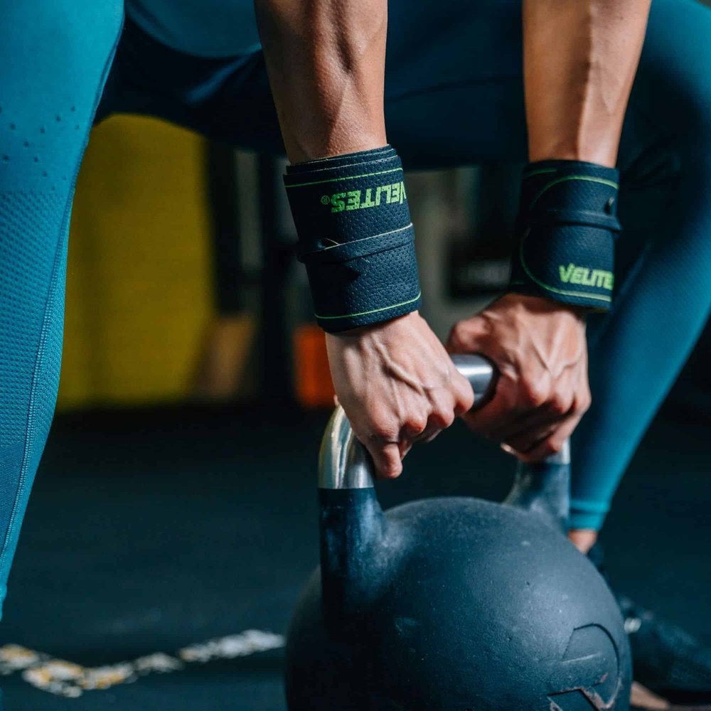 Velites Core Wrist Wraps (Auslaufmodell) Schwarz-Grün kaufen bei haghpowered.com