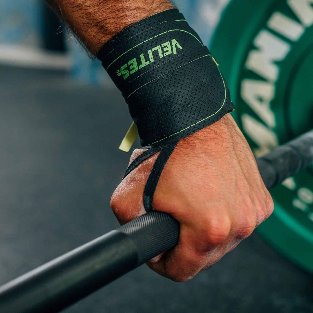 Velites Core Wrist Wraps (Auslaufmodell) Schwarz-Grün kaufen bei haghpowered.com