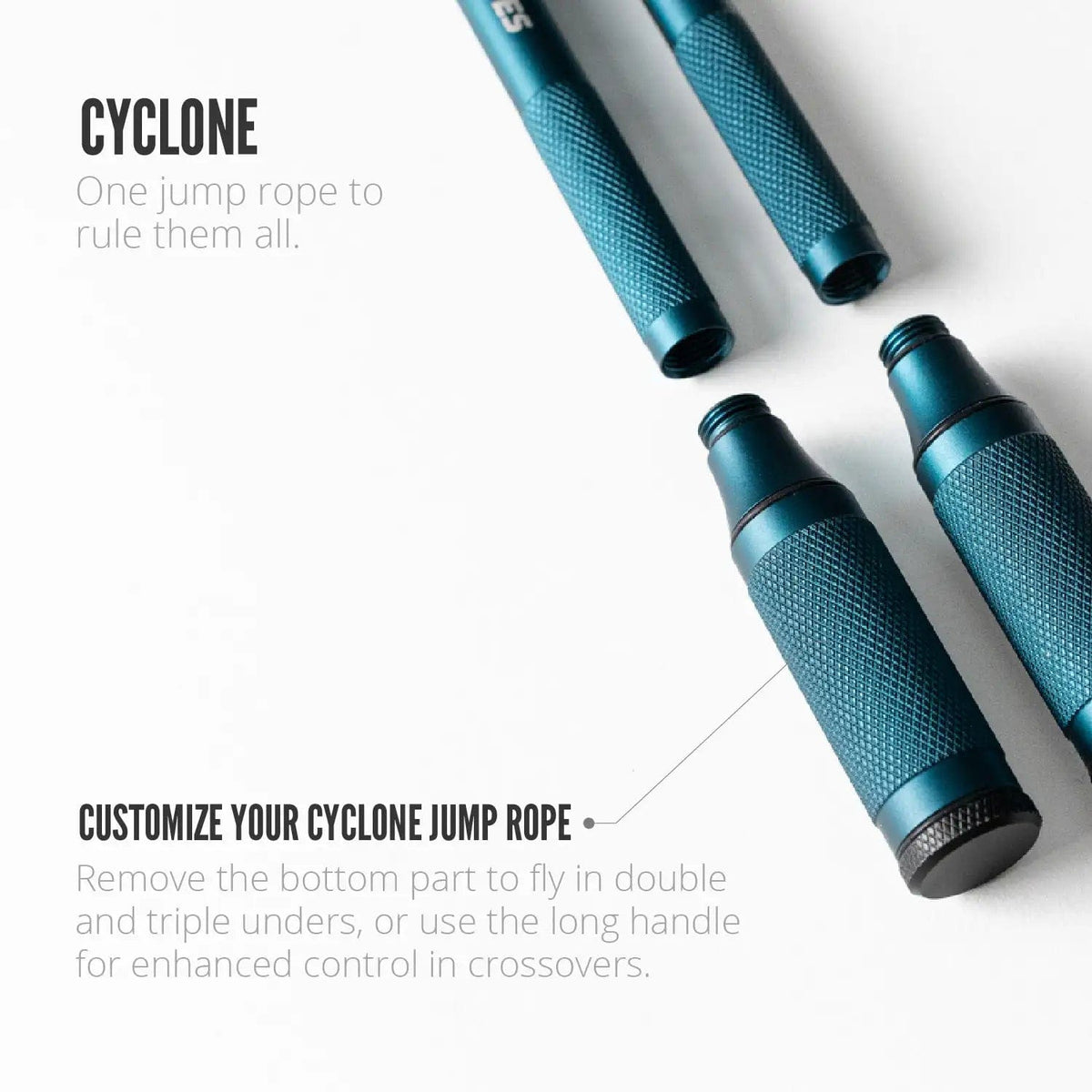 Cyclone Jump Rope (Trainingsspringseil) kaufen -  Velites Speed Ropes  - Fitness Onlineshop