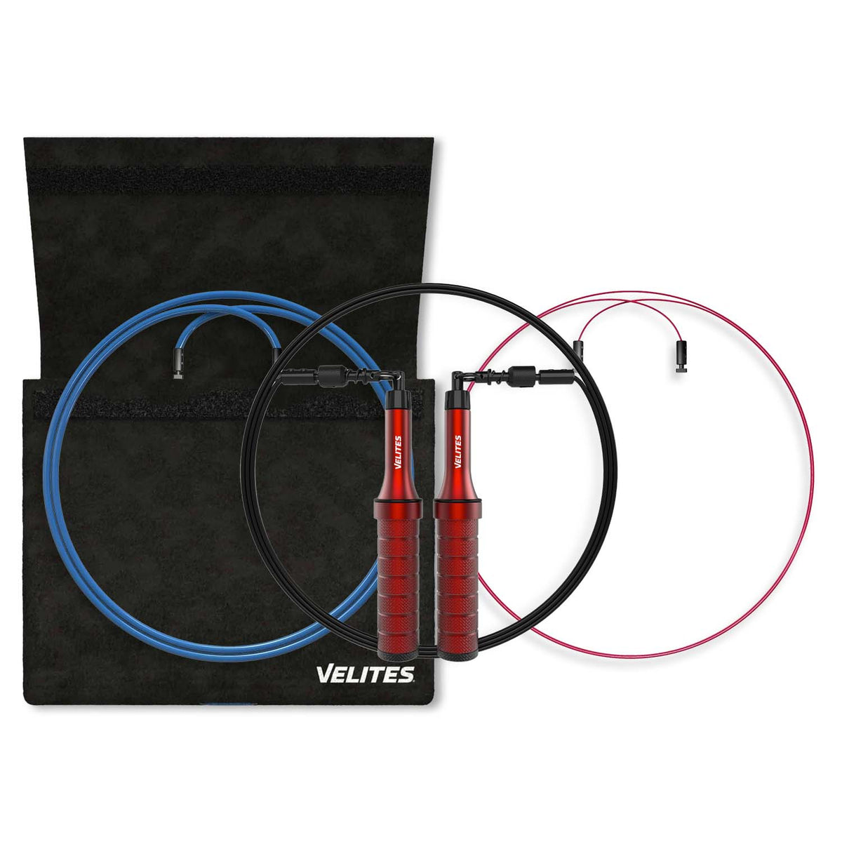 Velites Earth 2.0 Jump Rope Komplett-Set Essentials Rot kaufen bei haghpowered.com