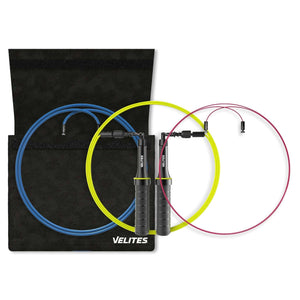 Velites Earth 2.0 Jump Rope Komplett-Set Essentials Schwarz kaufen bei haghpowered.com