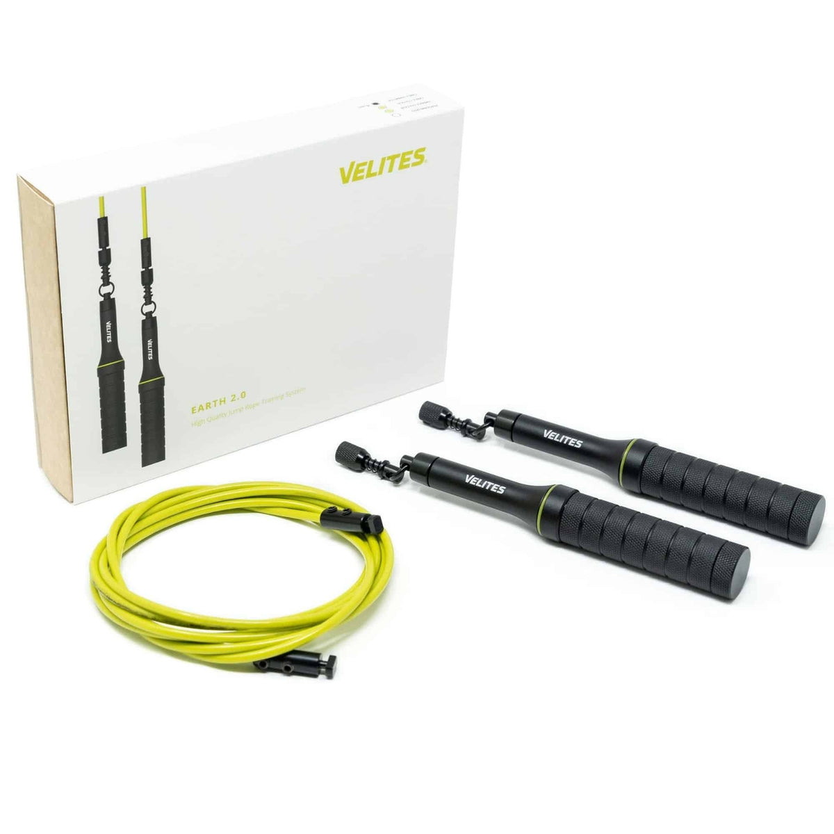 Velites Earth 2.0 Jump Rope (Trainingsspringseil) Schwarz kaufen bei haghpowered.com