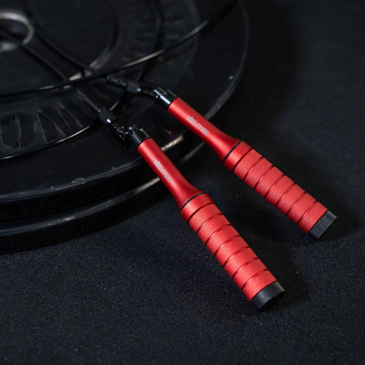 Velites Earth 2.0 Jump Rope (Trainingsspringseil) Rot kaufen bei haghpowered.com