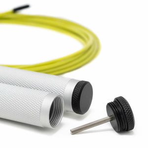 Velites Fire 2.0 Jump Rope (Trainingsspringseil) Silber kaufen bei haghpowered.com