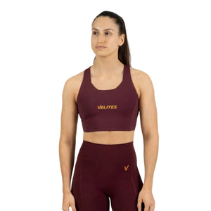 Holo Bra high Neck Bordeaux / S kaufen -  Velites Oberteile Damen  - Fitness Onlineshop