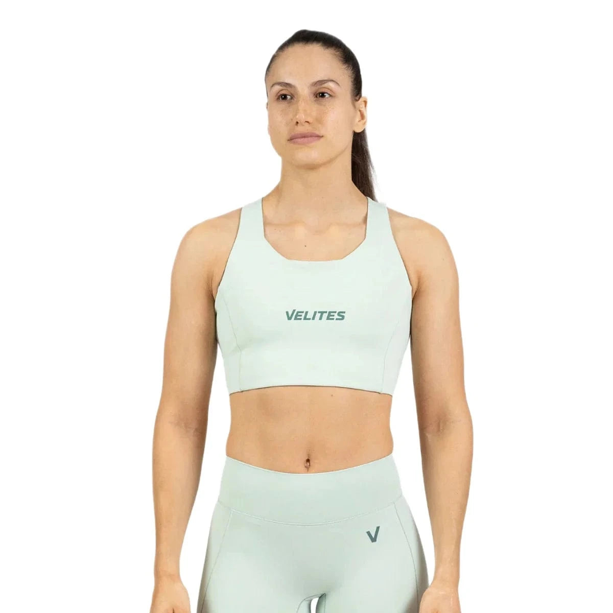 Holo Bra high Neck Minze / S kaufen -  Velites Oberteile Damen  - Fitness Onlineshop