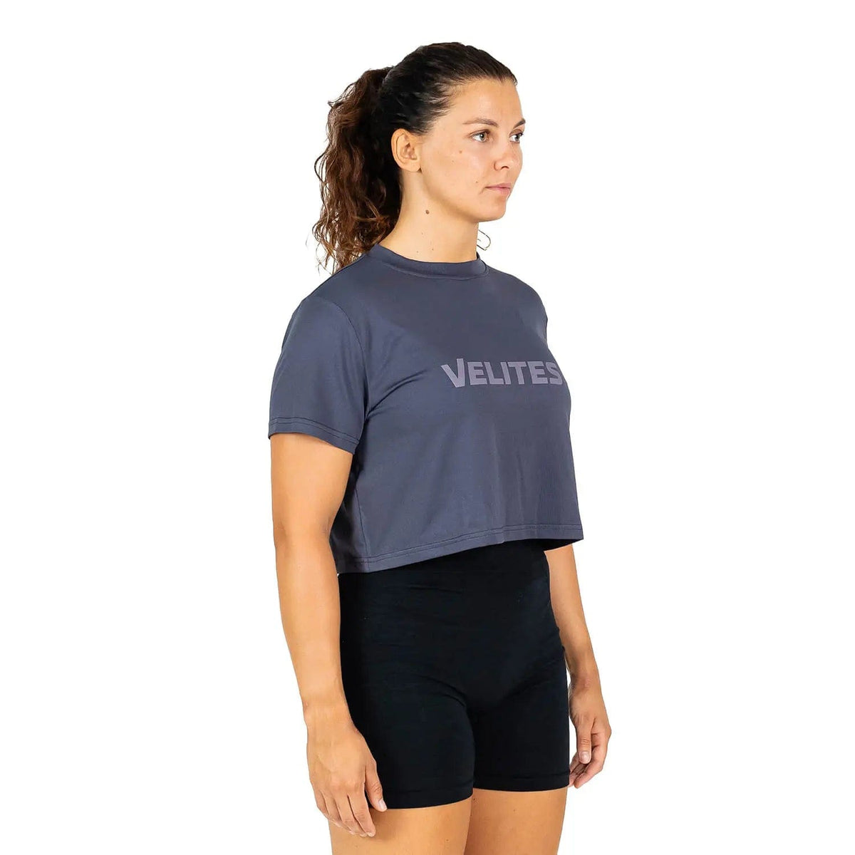 Velites Holo Crop Dunkelgrau kaufen bei haghpowered.com