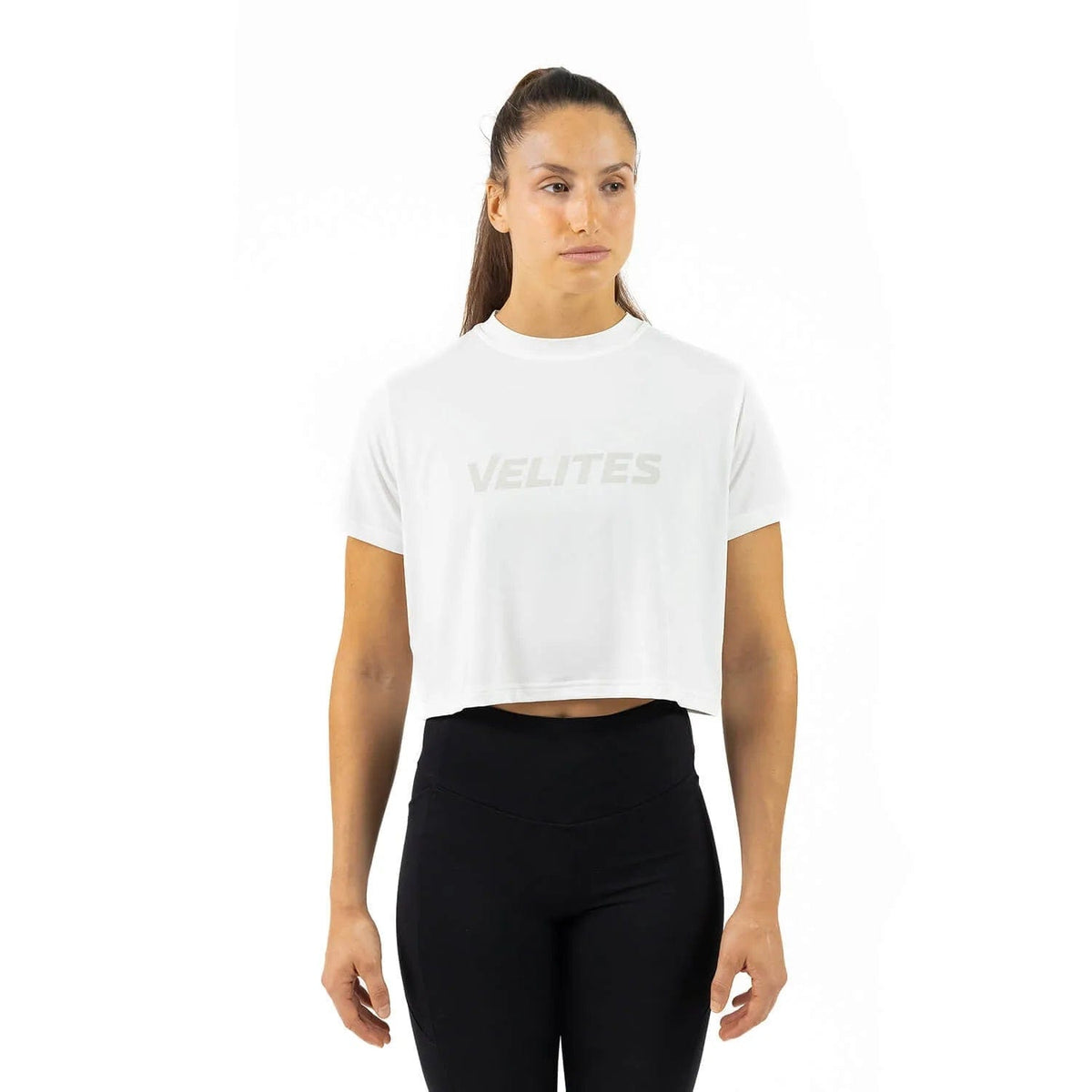 Velites Holo Crop Weiss kaufen bei haghpowered.com