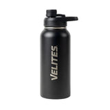 Isolierte Wasserflasche mit Mischkugel und praktischem Deckel (1000 ml) Schwarz kaufen -  Velites Trinkflaschen  - Fitness Onlineshop