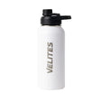 Isolierte Wasserflasche mit Mischkugel und praktischem Deckel (1000 ml) Weiss kaufen -  Velites Trinkflaschen  - Fitness Onlineshop