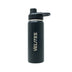 Isolierte Wasserflasche mit Mischkugel und praktischem Deckel (532 ml) Schwarz kaufen -  Velites Trinkflaschen  - Fitness Onlineshop
