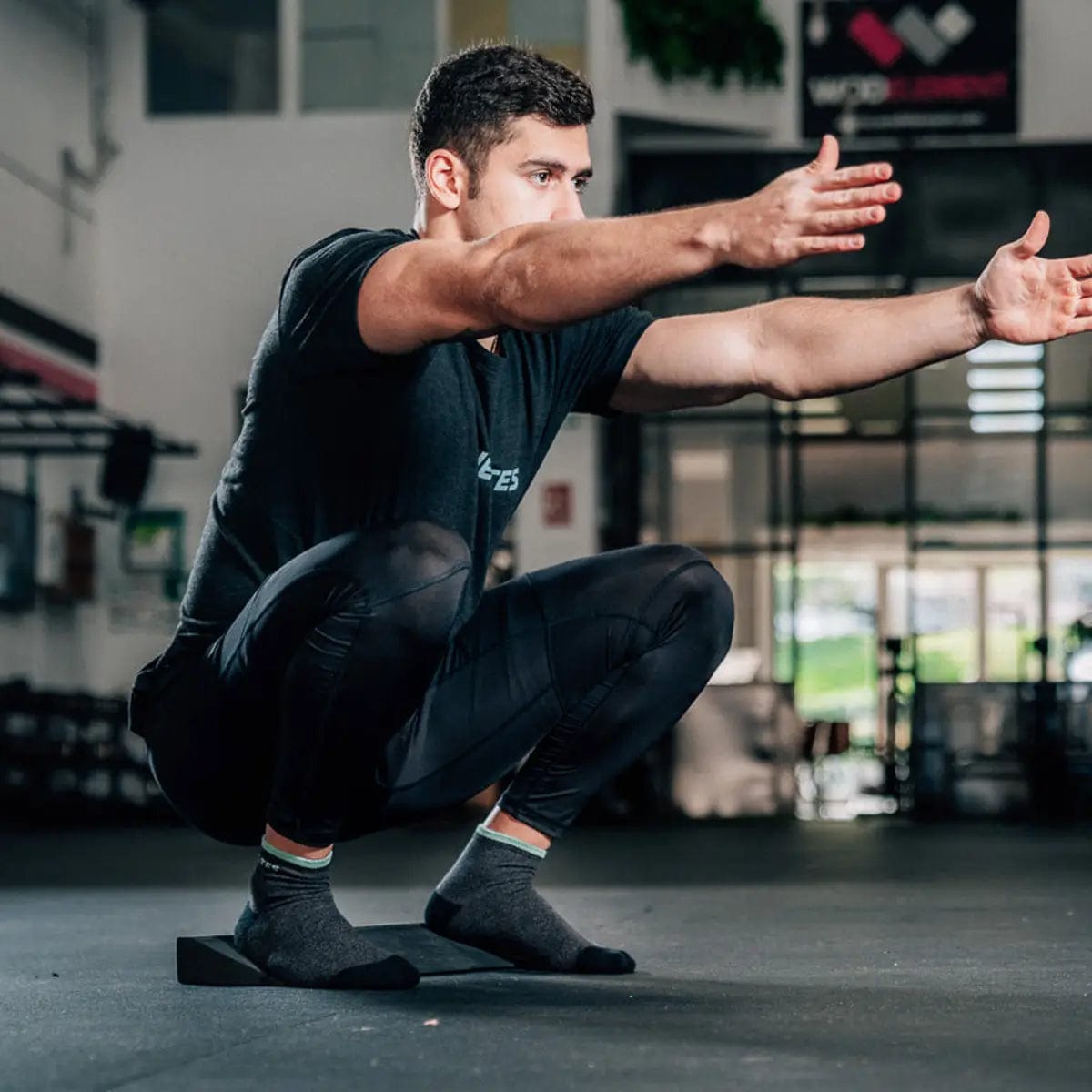 Velites Kurze Sportsocken Schwarz kaufen bei haghpowered.com