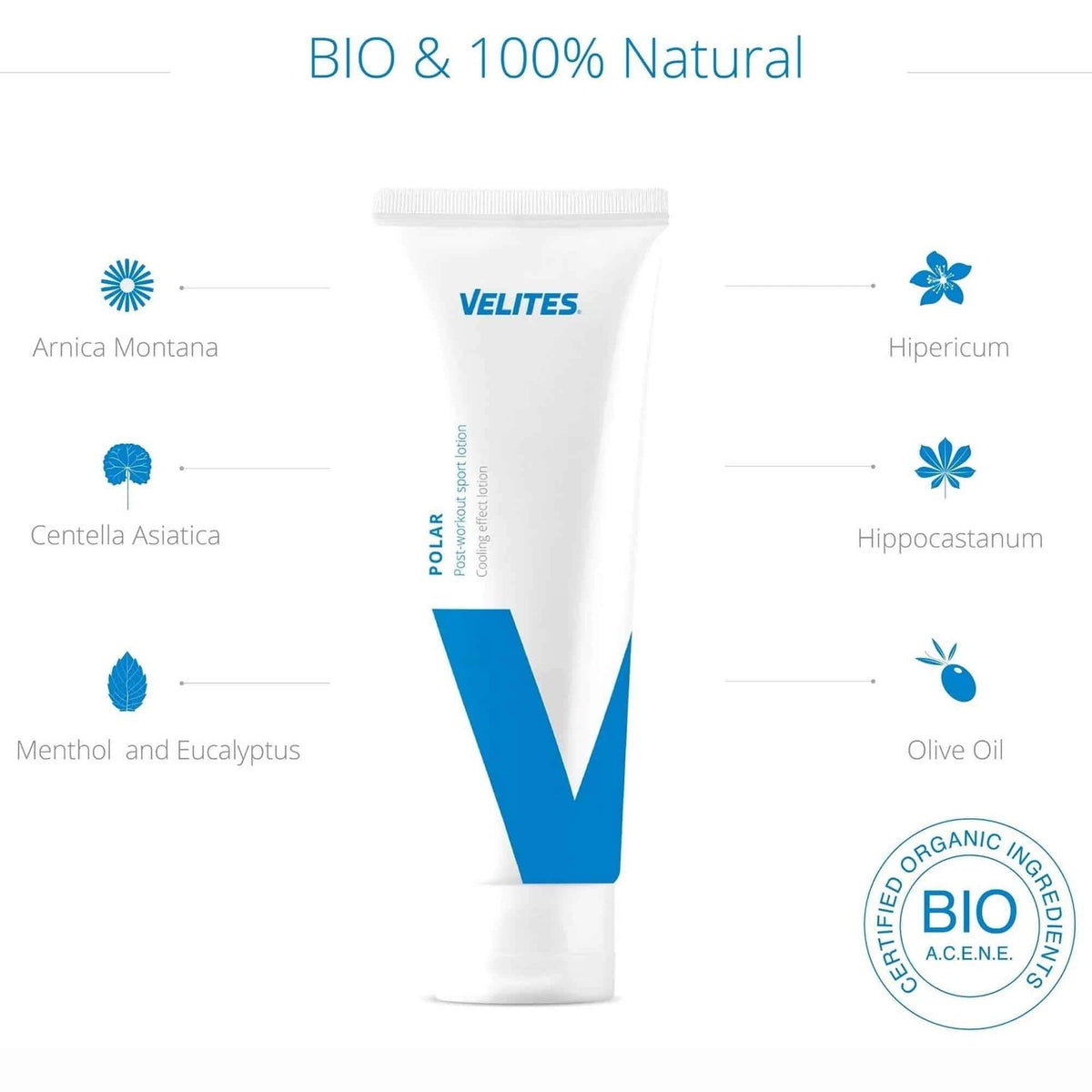 Velites Polar Cream (kühlende Sportcreme) kaufen bei haghpowered.com