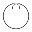Velites Standard-Kabel für Earth 2.0 Jump Rope (4 mm) Schwarz kaufen bei haghpowered.com