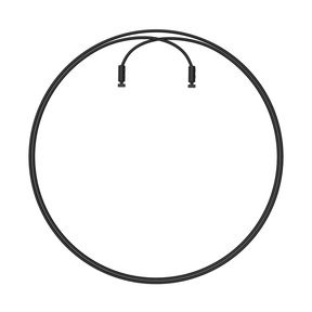 Velites Standard-Kabel für Earth 2.0 Jump Rope (4 mm) Schwarz kaufen bei haghpowered.com