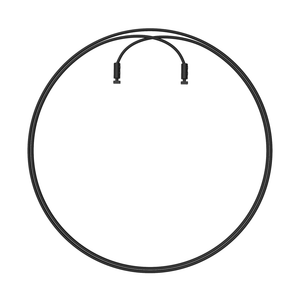 Velites Standard-Kabel für Earth 2.0 Jump Rope (4 mm) Schwarz kaufen bei haghpowered.com