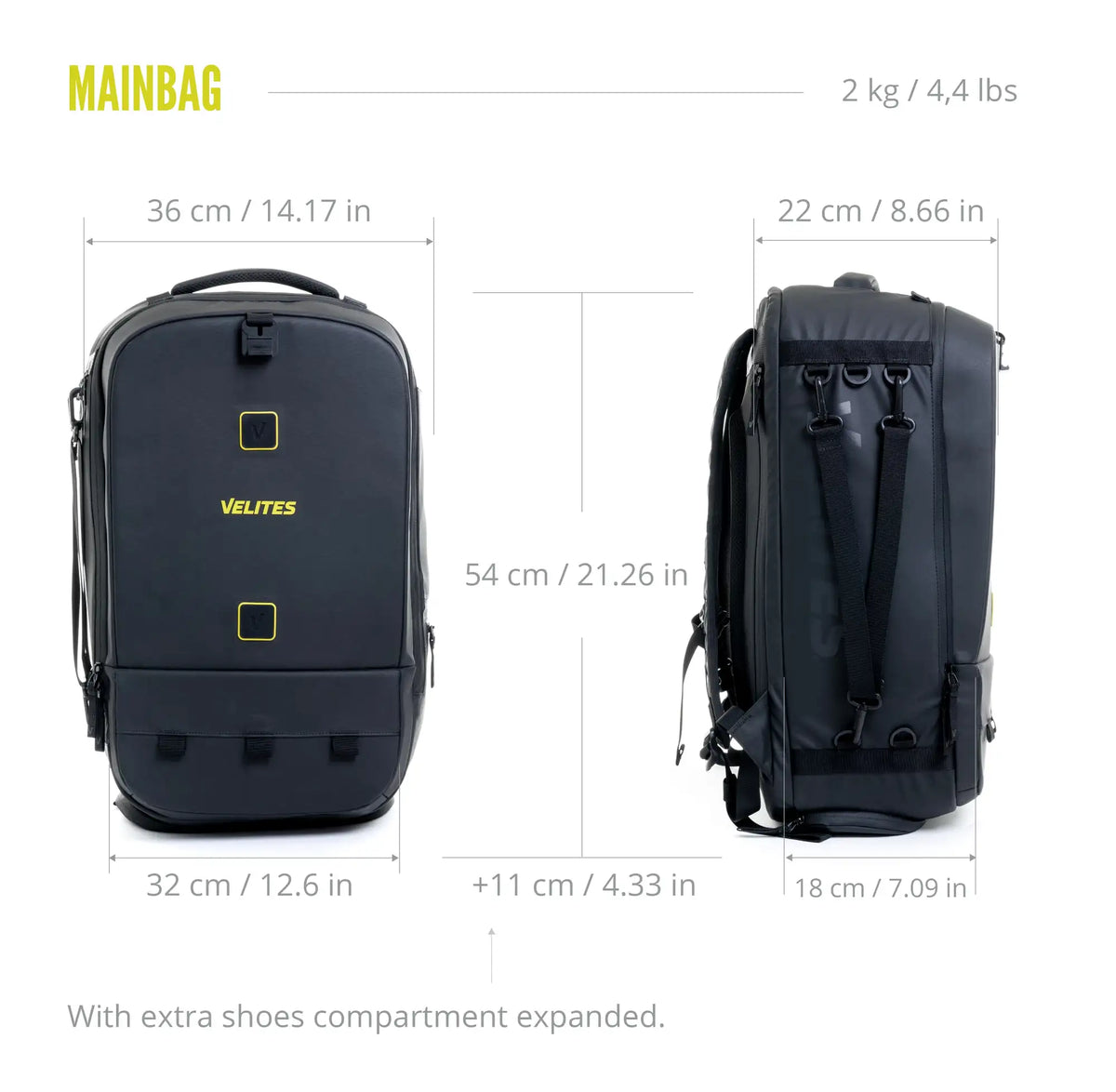 Storm Backpack + WodBag kaufen -  Velites Rucksäcke  - Fitness Onlineshop