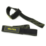Weightlifting Straps Black kaufen -  Velites Zughilfen  - Fitness Onlineshop