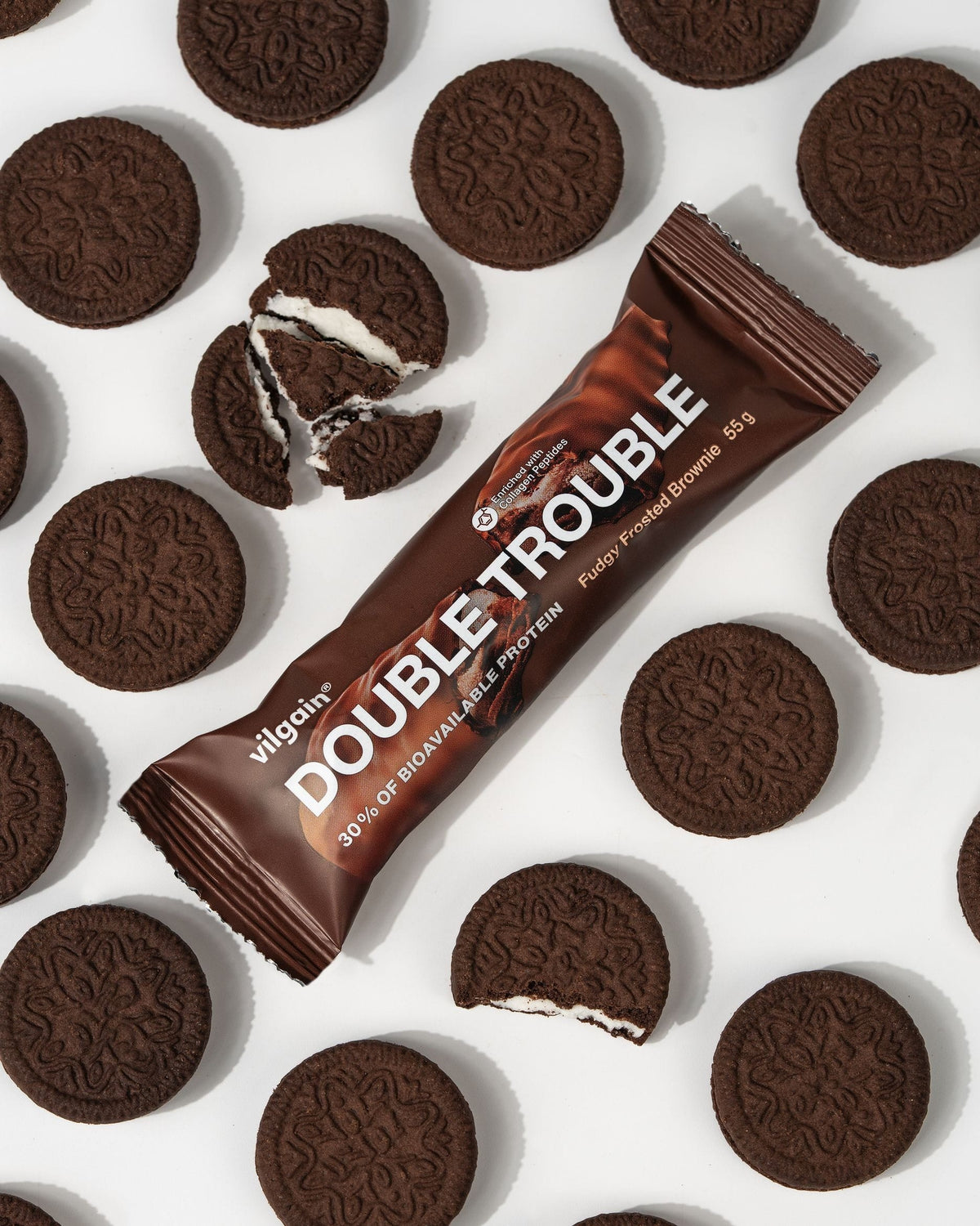 Double Trouble Protein Bar kaufen -  Vilgain Proteinriegel  - Fitness Onlineshop