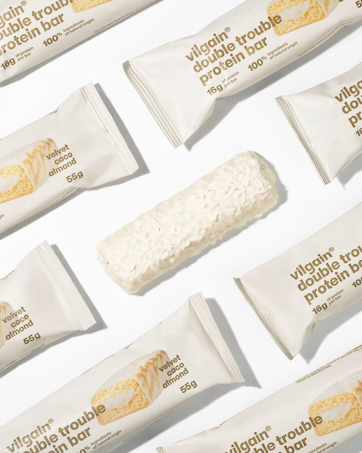 Double Trouble Protein Bar kaufen -  Vilgain Proteinriegel  - Fitness Onlineshop