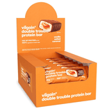 Double Trouble Protein Bar Vanille mit gesalzenem Karamell / 12 x 55 g kaufen -  Vilgain Proteinriegel  - Fitness Onlineshop