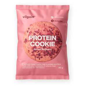 Protein Cookie Mandeln und Himbeere / 12 x 80 g kaufen -  Vilgain Protein Cookie  - Fitness Onlineshop