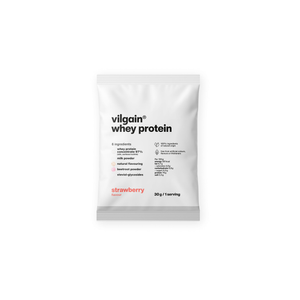 Whey Protein Erdbeere / 30 g kaufen -  Vilgain Whey Proteinpulver  - Fitness Onlineshop