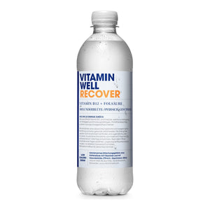 Vitamin Well Vitamindrink 500 ml / Recover (Holunderblüte-Pfirsich) kaufen -  Vitamin Well Hydrationsgetränk  - Fitness Onlineshop