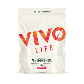 All-in-One Meal Strawberry / 1 kg kaufen -  Vivo Life All-In-One  - Fitness Onlineshop