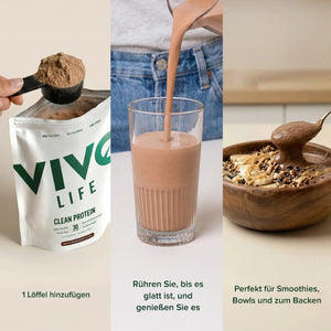 Clean Protein kaufen -  Vivo Life Vegane Proteinpulver  - Fitness Onlineshop
