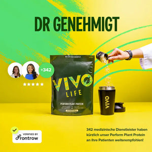 Perform Pro Protein Vanilla / 26 Portionen kaufen -  Vivo Life Vegane Proteinpulver  - Fitness Onlineshop