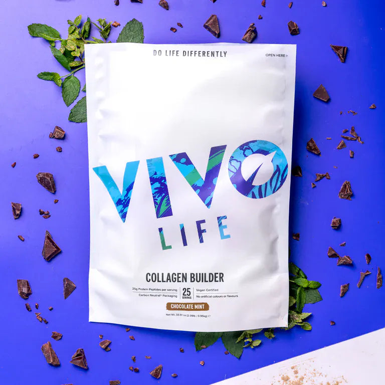 Plant Protein Collagen Builder kaufen -  Vivo Life Kollagen  - Fitness Onlineshop